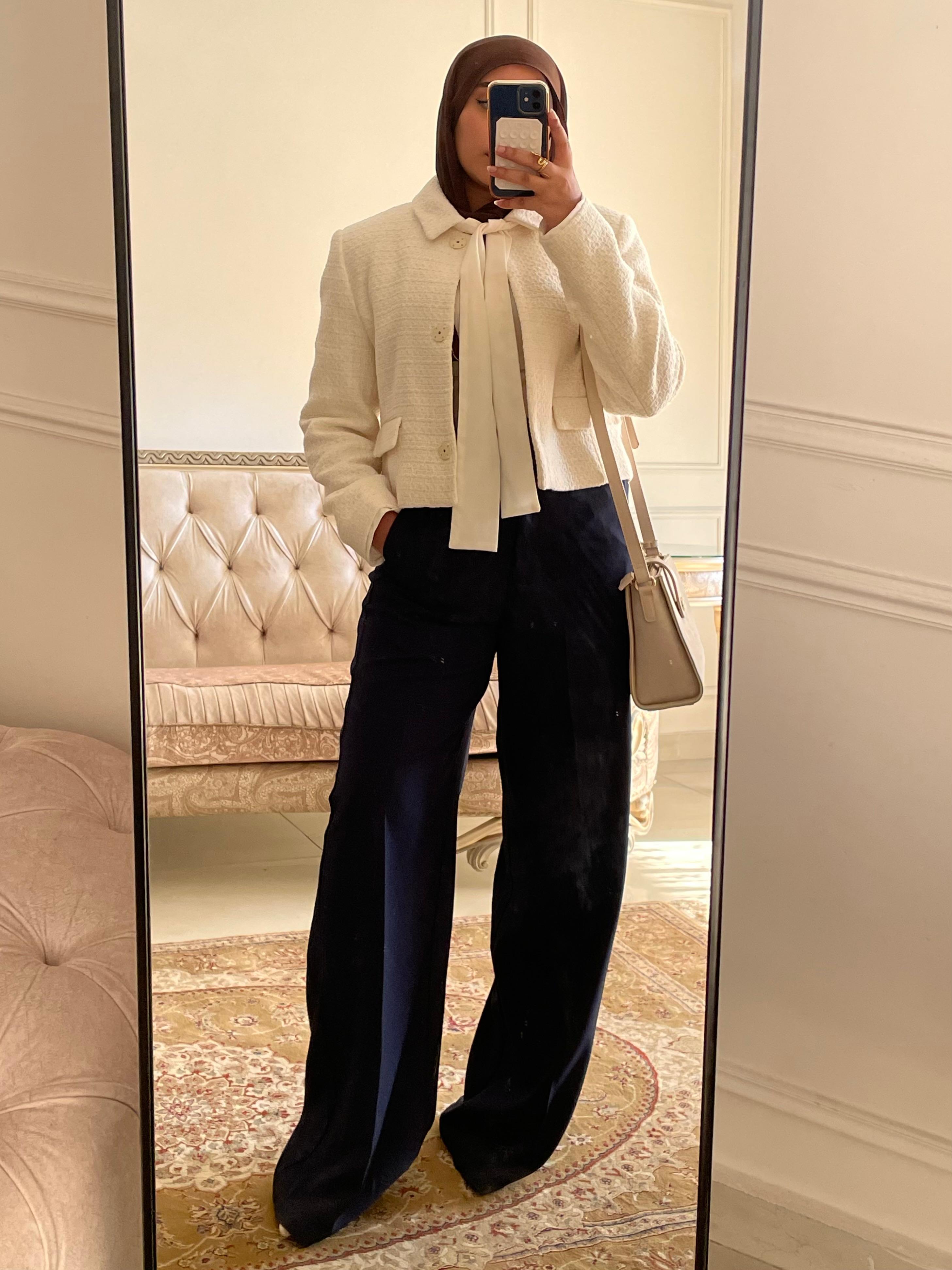 Flowy Tailored Wide-Leg Pants